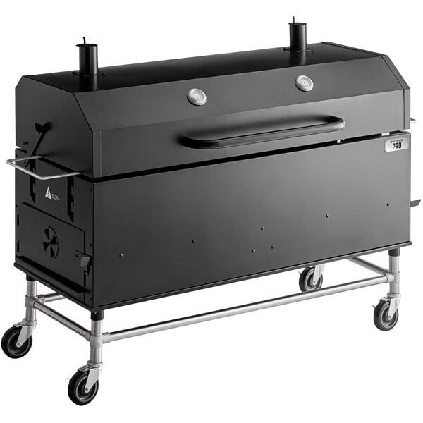 Charcoal Smoker Grill W, 60 Inch Fire Pit Grill Grate