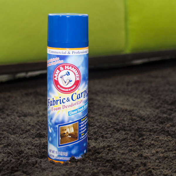 Arm & Hammer 15 oz. Fabric and Carpet Foam Deodorizer Spray 8/Case