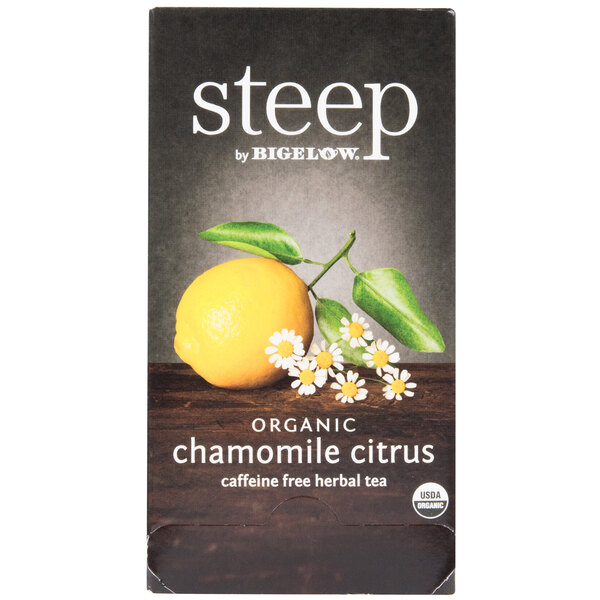 Bigelow Organic citrus Chamomile tea (072310177079)