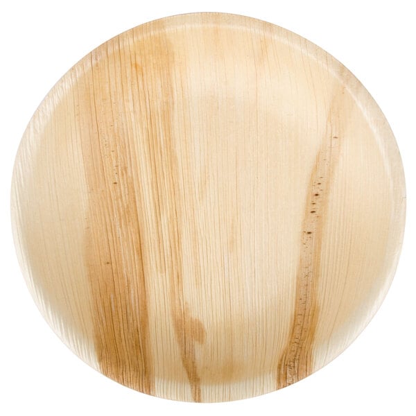 wood look paper plates