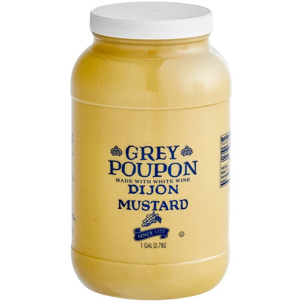 Grey Poupon Dijon Mustard 1 Gallon 2 Case