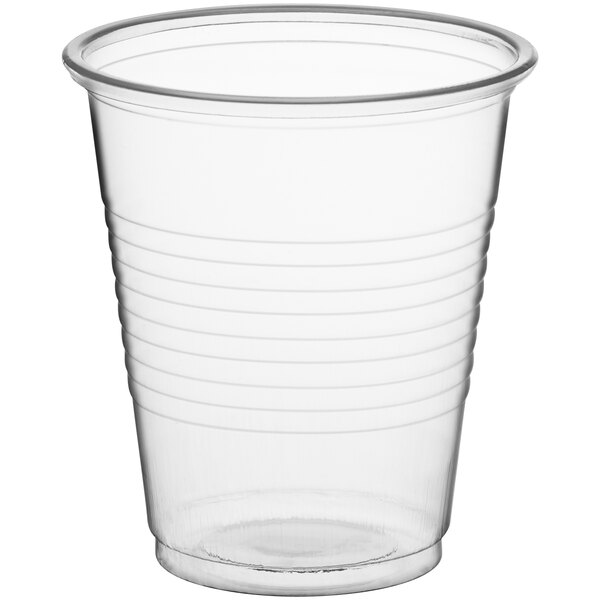 Choice 5 oz. Translucent Thin Wall Plastic Cold Cup - 100/Pack