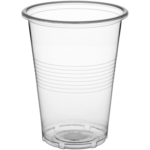 Choice 16 oz. Translucent Tall Thin Wall Plastic Cold Cup - 50/Pack