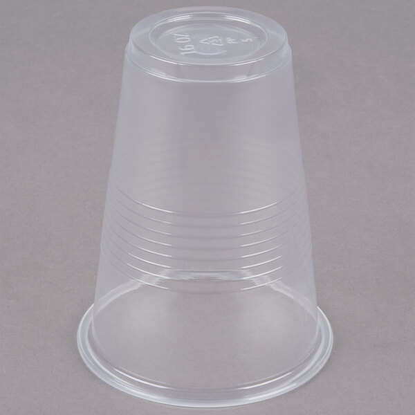 Choice 16 Oz Translucent Tall Thin Wall Plastic Cold Cup 50pack 7946