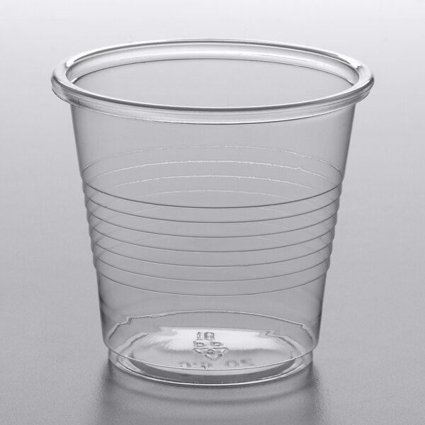100 Clear Pint 20oz Strong Plastic Beer Cups Glasses Disposable Flexible Tumbler