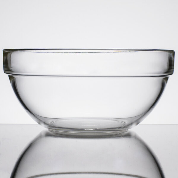 Arcoroc 10027 39 oz. Stackable Glass Ingredient Bowl by Arc Cardinal