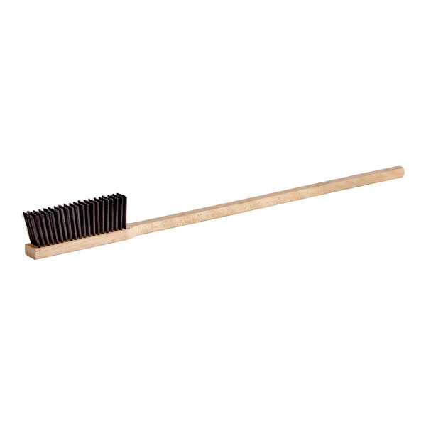 Carlisle 4577200 39" Pizza Oven Brush Long Handle