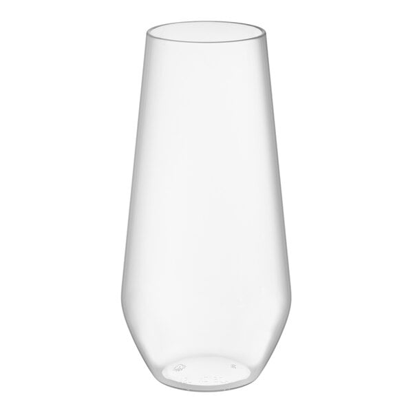 WNA Comet RESSFL10 Reserv 10 oz. Clear Plastic Stemless Flute - 64/Case