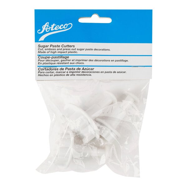 Ateco 1951 3-Piece Daisy Plastic Plunger Cutter Set