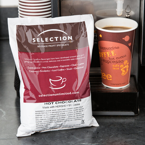 2 lb. Hot Chocolate Mix with Hershey's Cocoa 6/Case