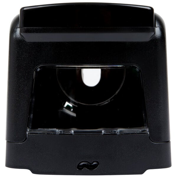 A chrome GOJO soap dispenser on a counter.