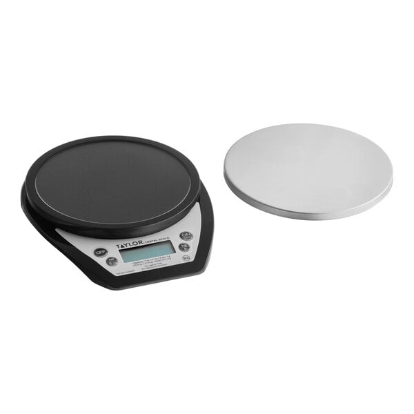 Taylor 1020NFS 11 lb. Digital Portion Control Scale for Dry and Liquid Measuring