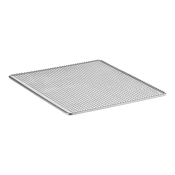 A wire mesh tray for a Pitco fryer.