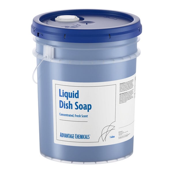 Advantage Chemicals 5 gallon / 640 oz. Fresh Concentrated Liquid Dish Soap
