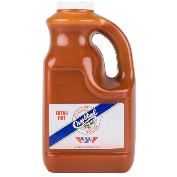 Crystal 1 Gallon Extra Hot Buffalo Wing Sauce