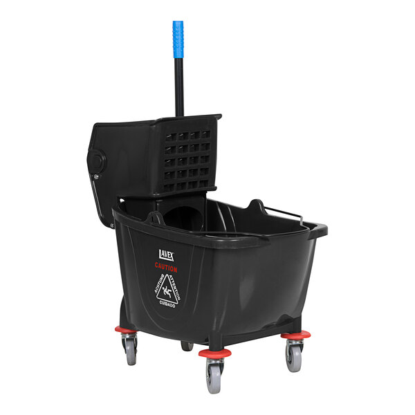 35 Quart Dual-Cavity Mop Bucket / Wringer Combo