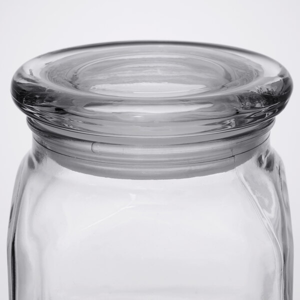 Anchor Hocking 85975 Emma 10 oz. Glass Jar with Lid 4/Case