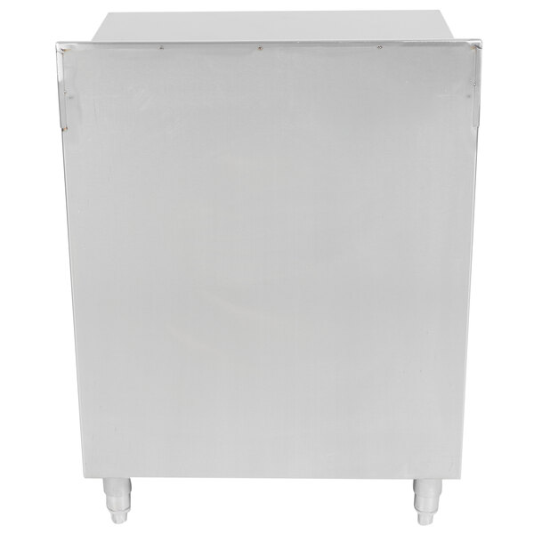 Regency Stainless Steel Flat Top Glass Rack Storage Unit 23" x 24"