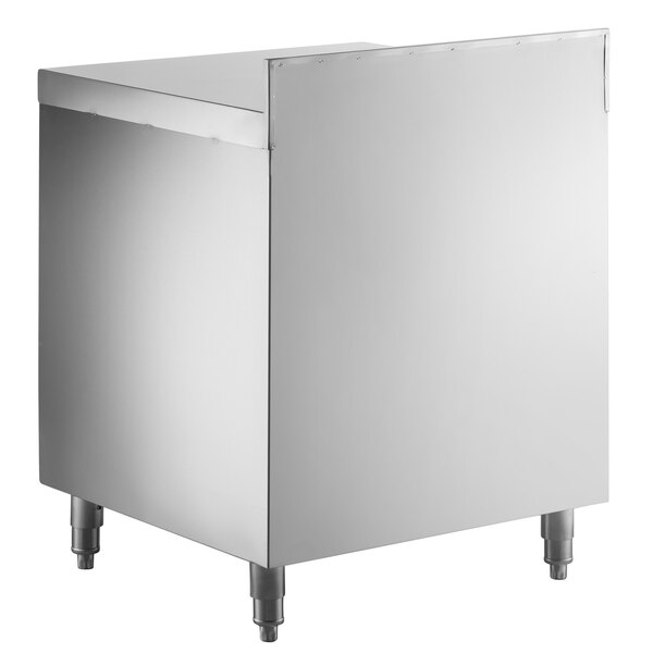 Regency Stainless Steel Flat Top Glass Rack Storage Unit 23" x 24"