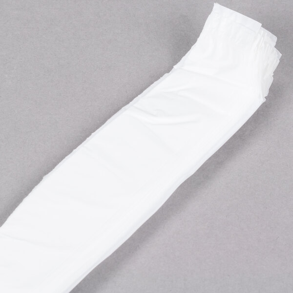 1/12 Size .51 Mil White Thank You Plastic T-Shirt Bag - 1000/Case