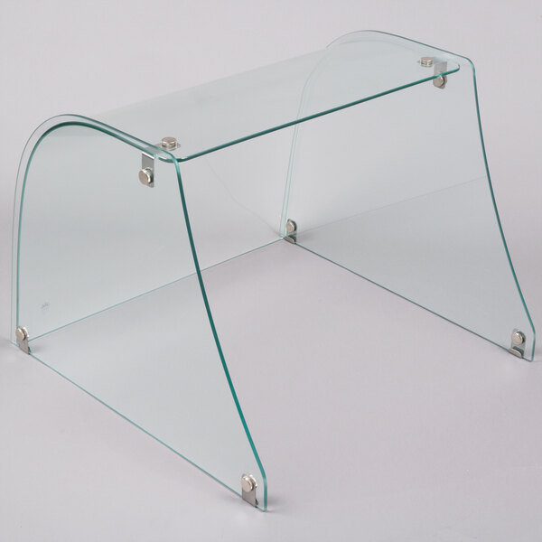 Excellence ACSG00002 Curved Glass Sneeze Guard