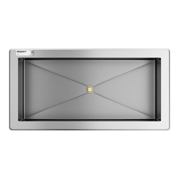 Regency DIIB-183610 18" x 36" Stainless Steel Drop-In Ice Bin