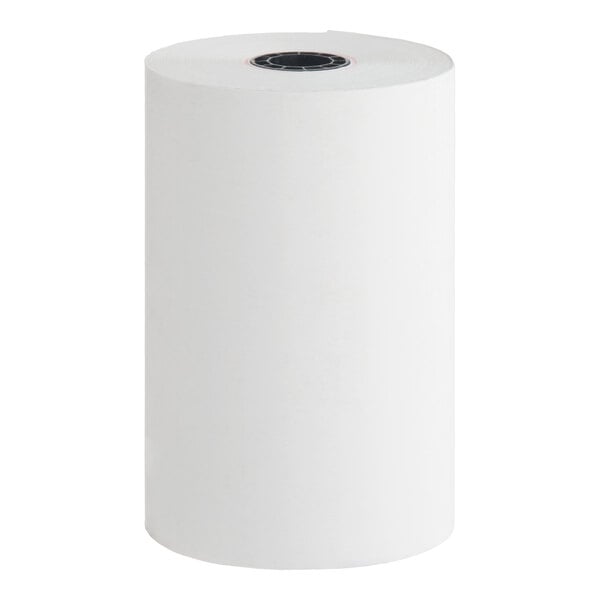 A roll of thermal cash register POS paper measuring 3 1/8 inches by 119 feet.