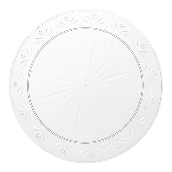 Choice 6" Clear Plastic Plate - 240/Case