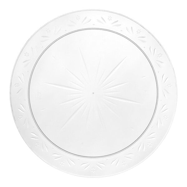 Choice 10" Clear Plastic Plate - 240/Case
