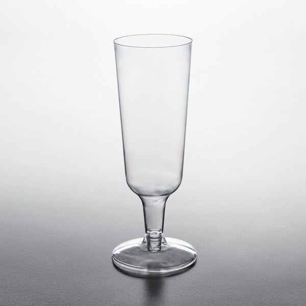 cheap disposable champagne glasses