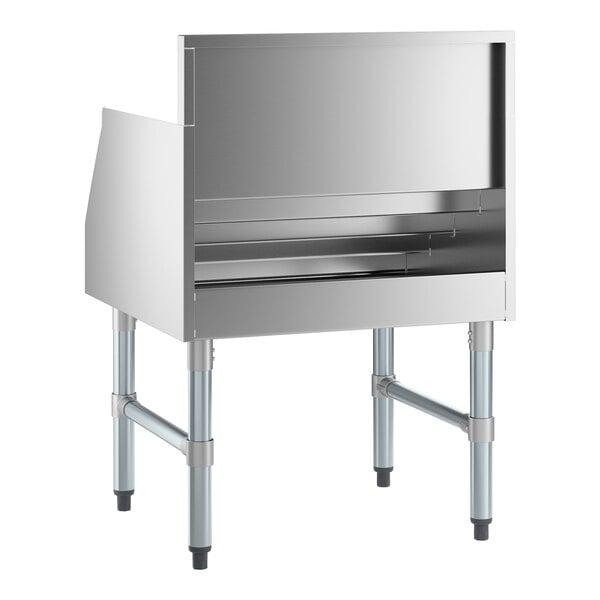 Regency LDR-2324 24" Five-Tiered Stainless Steel Liquor Display Rack - 23" Deep