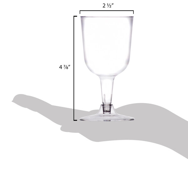 cheap plastic wine goblets