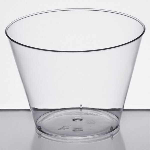 20 Pcs Tasting Cups Hard Plastic Transparent Drinking Tumblers for Banquet 
