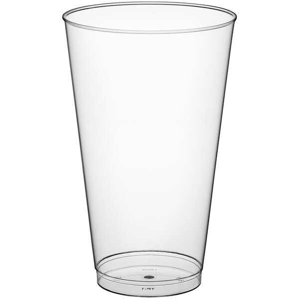 Clear and Colorful Tabletop Collection, 16oz Tumbler, 4 Pack, Clear