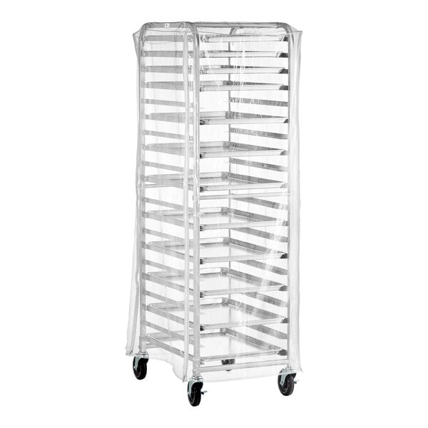 Regency 20 Pan End Load Full Height Bun / Sheet Pan Rack with 