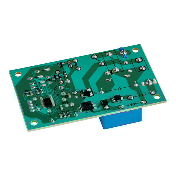 A green circuit board for a Turbo Air P0143A0100 PCB Board.