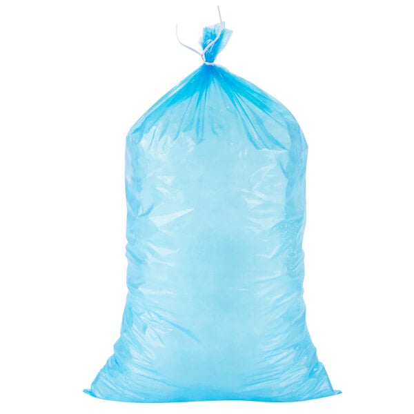 Red Blue Edge Thick Transparent Zip Lock Plastic Bags Small