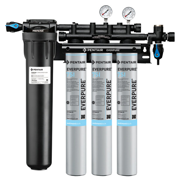 Everpure EV932475 Insurice Triple PF7SI Water Filtration System with