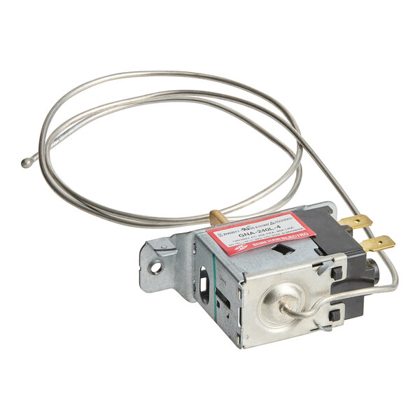 A Turbo Air GNA-242L-4 thermostat, a small metal box with wires.