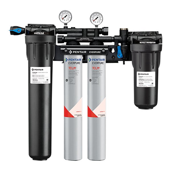 The Everpure High Flow CSR Twin-7CLM+ Water Filtration System with Pre-Filter and Scale Reduction