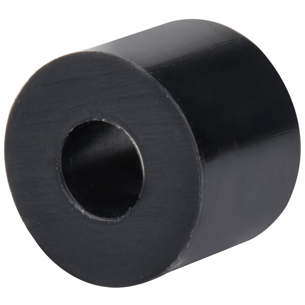 A black cylindrical Garde bumper with a hole in it.