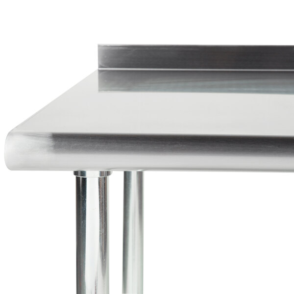 Steelton 30" x 30" 18 Gauge 430 Stainless Steel Work Table with