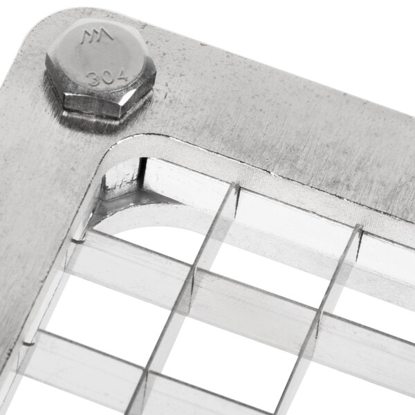 A metal Choice Prep 1/2" blade assembly with a nut on top.