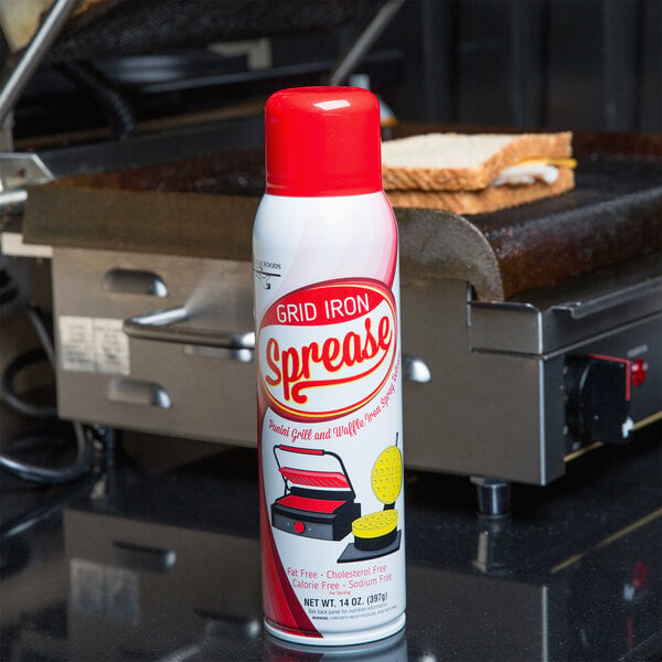 Non-Stick Cooking Spray for Panini Grills & Waffle Irons