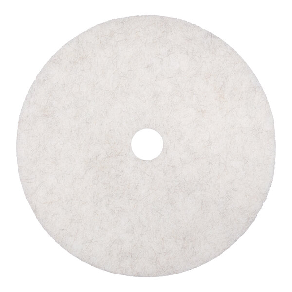 Scrubble by ACS 33-27 Type 33 27" Hair Blend Light Burnishing Floor Pad - 5/Case