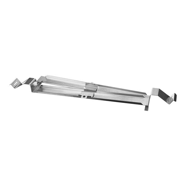 A metal Master-Bilt lid locking kit with two metal parts.