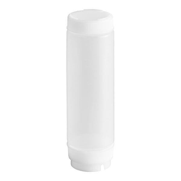 TableCraft 24SV 24 oz. INVERTAtop Dualway First In First Out "FIFO" Squeeze Bottle