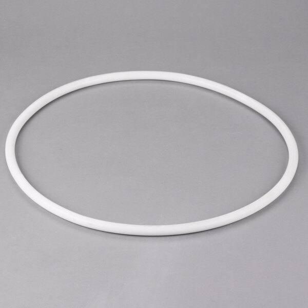 A white plastic circle.