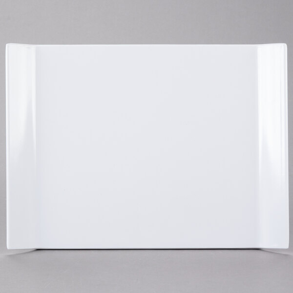 A white rectangular GET San Michele platter.
