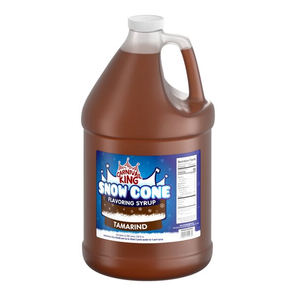Carnival King 1 Gallon Tamarind Snow Cone Syrup